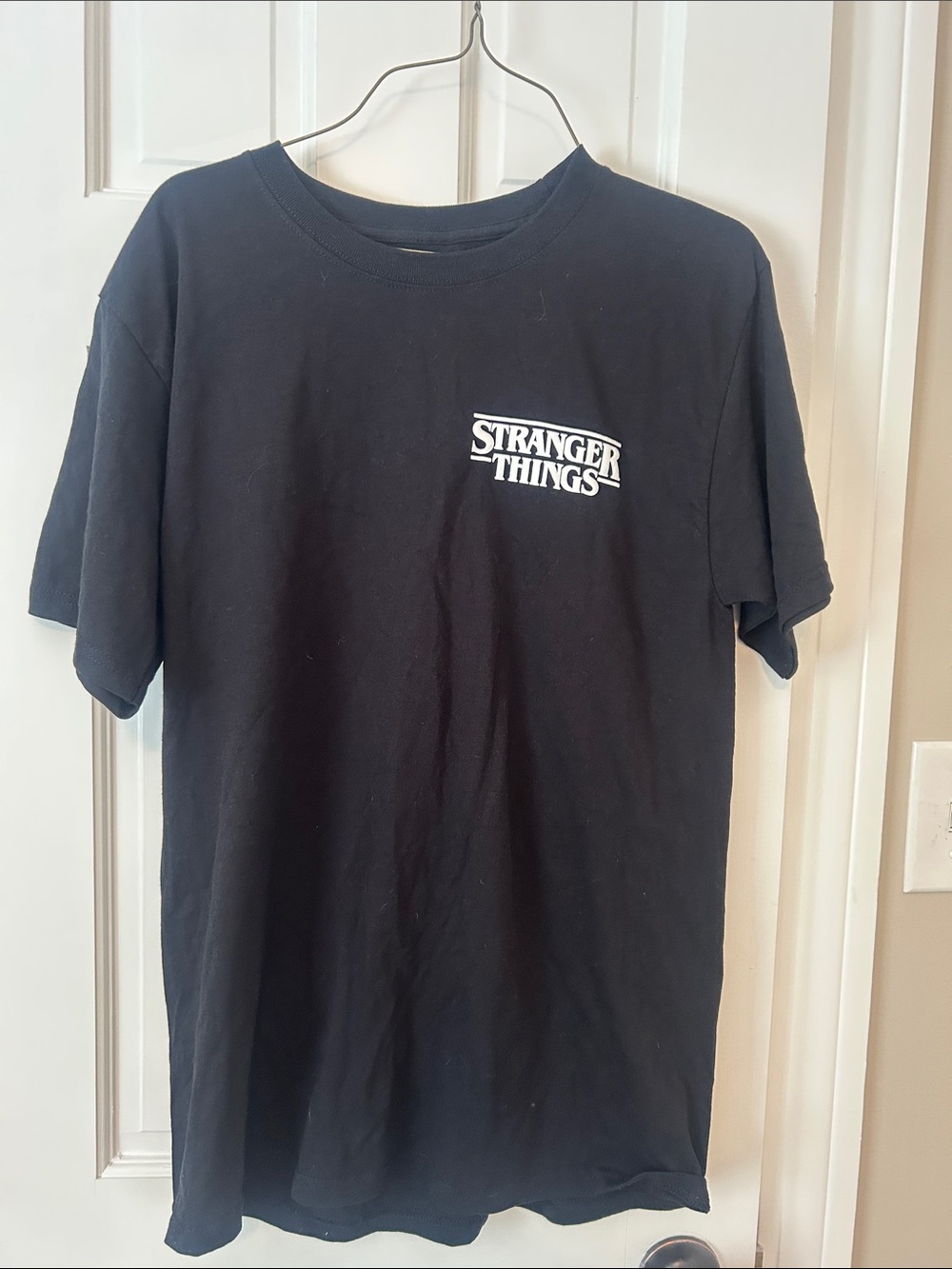 Netflix Stranger Things Black Graphic Tee - Men's